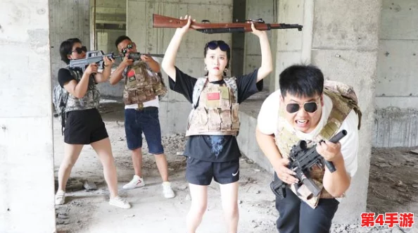 妹妹终于长大了可以cs，一起开黑吃鸡冲锋陷阵，姐弟双排无敌组合