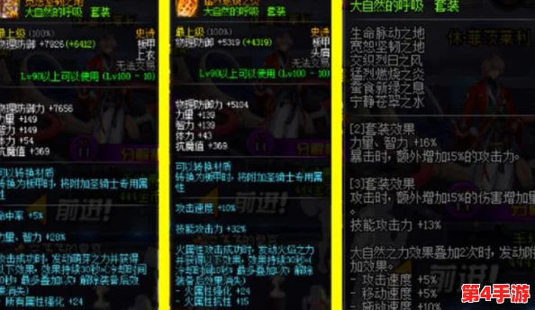 《地下城与勇士》最强套装排行：揭秘当前版本顶尖战力选择！