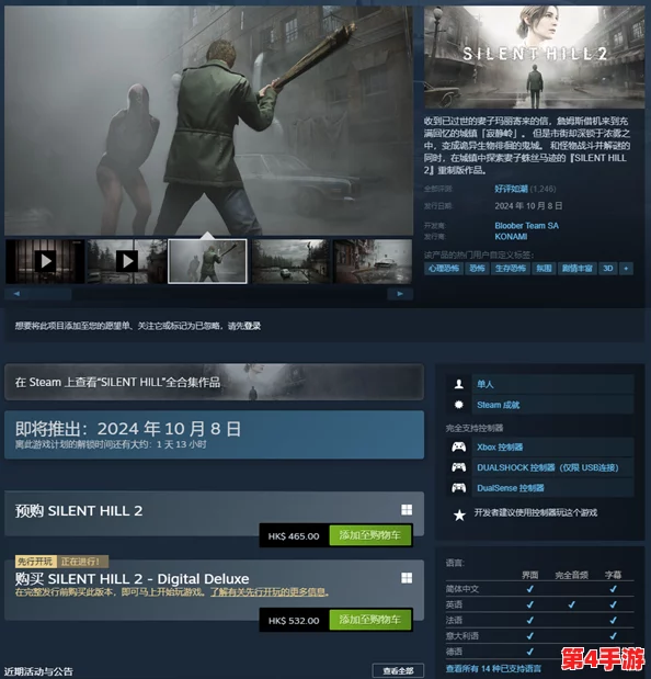 探索寂静岭2重制版：解锁极乐结局的隐秘条件与策略指南