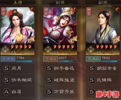 《三国志战略版》巾帼不让须眉：红颜英雄阵容搭配策略与实战指南大全