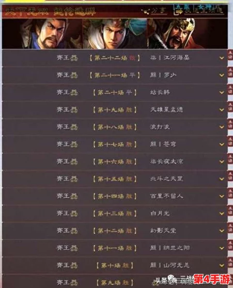 三谋s2配将表:最新版本更新,全英雄实力榜单 三谋s2配将表:最新版本更新,全英雄实力榜单