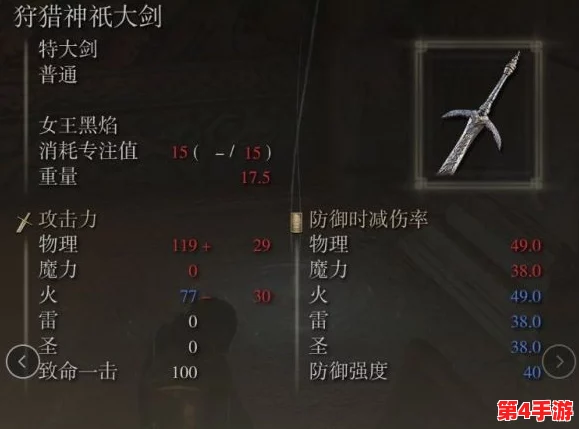 《艾尔登法环》大剑流派最佳角色选择：力量与技巧的完美融合者推荐