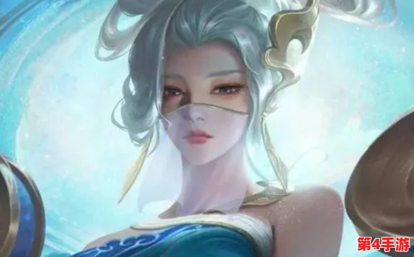 王者荣耀伽罗太华张嘴流眼泪图，悲天悯人之情尽显无遗