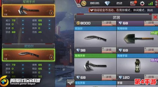 CF尊享版：全系列免费永久黄金武器炫目巡礼，解锁哪一款金色神器最夺你眼球？