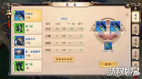 大唐无双手游：无名侠客流派专属装备属性深度剖析与实战搭配策略探讨